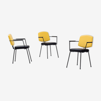 Ensemble de chaises par Rudolf Wolf pour Elsrijk design néerlandais, années 1950