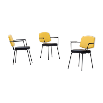 Set of side chairs by Rudolf Wolf for Elsrijk, Dutch design, 1950’s