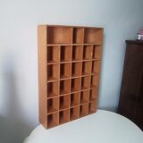 Vintage workshop shelf locker 28 boxes