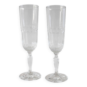 Pair of fluted flutes
