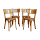 4 chairs baumann no.129 50s