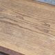 Table basse de ferme rustique chêne type monastère 1950