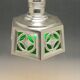 Art Nouveau silver-plated desk lamp, early 20th century