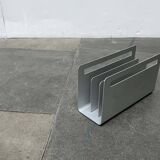 Minimalist aluminium magazine rack by Norman Foster for Helit, Germany, 1990s.