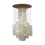 Vintage hanging lamp pearly pastilles