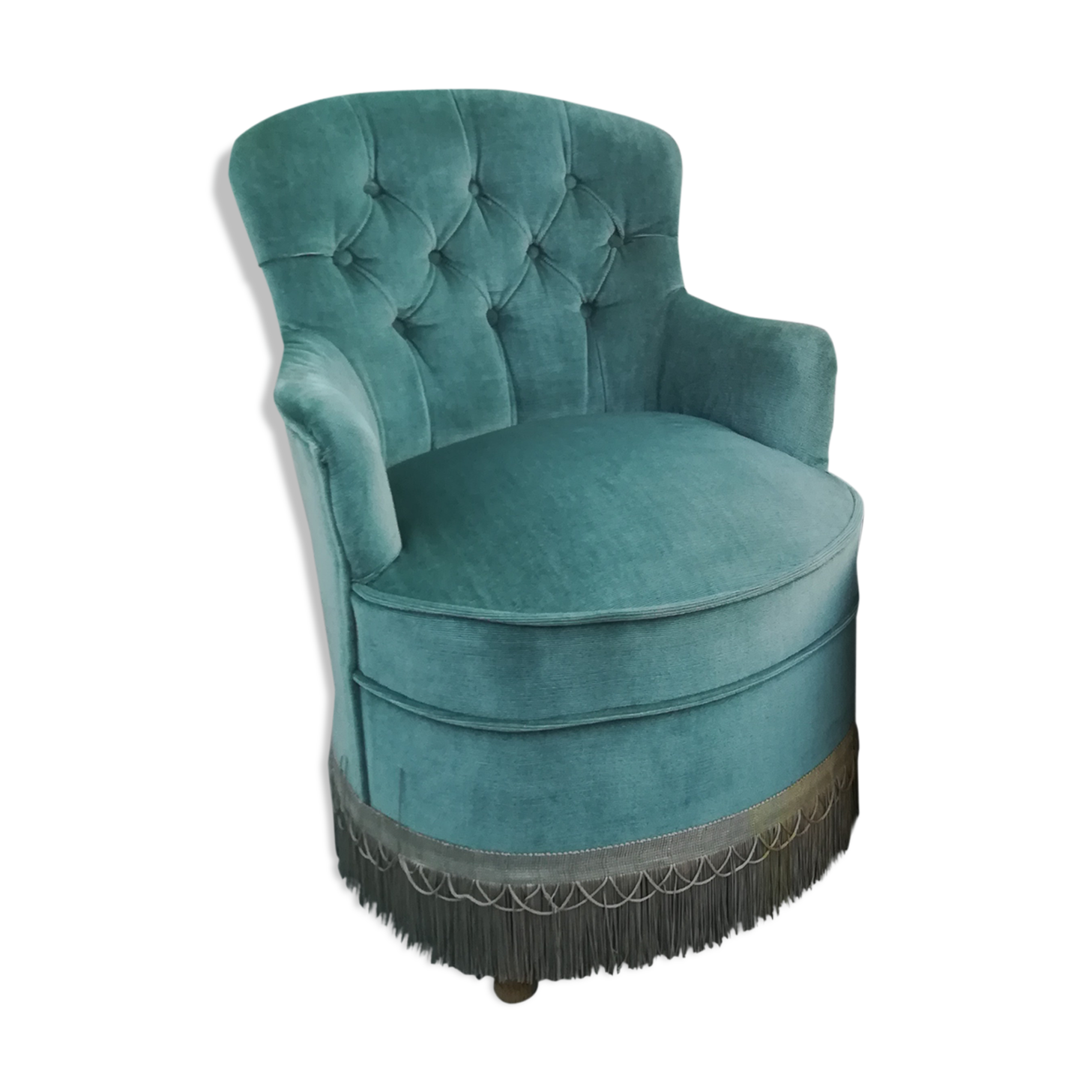 Toad chair and foot rest