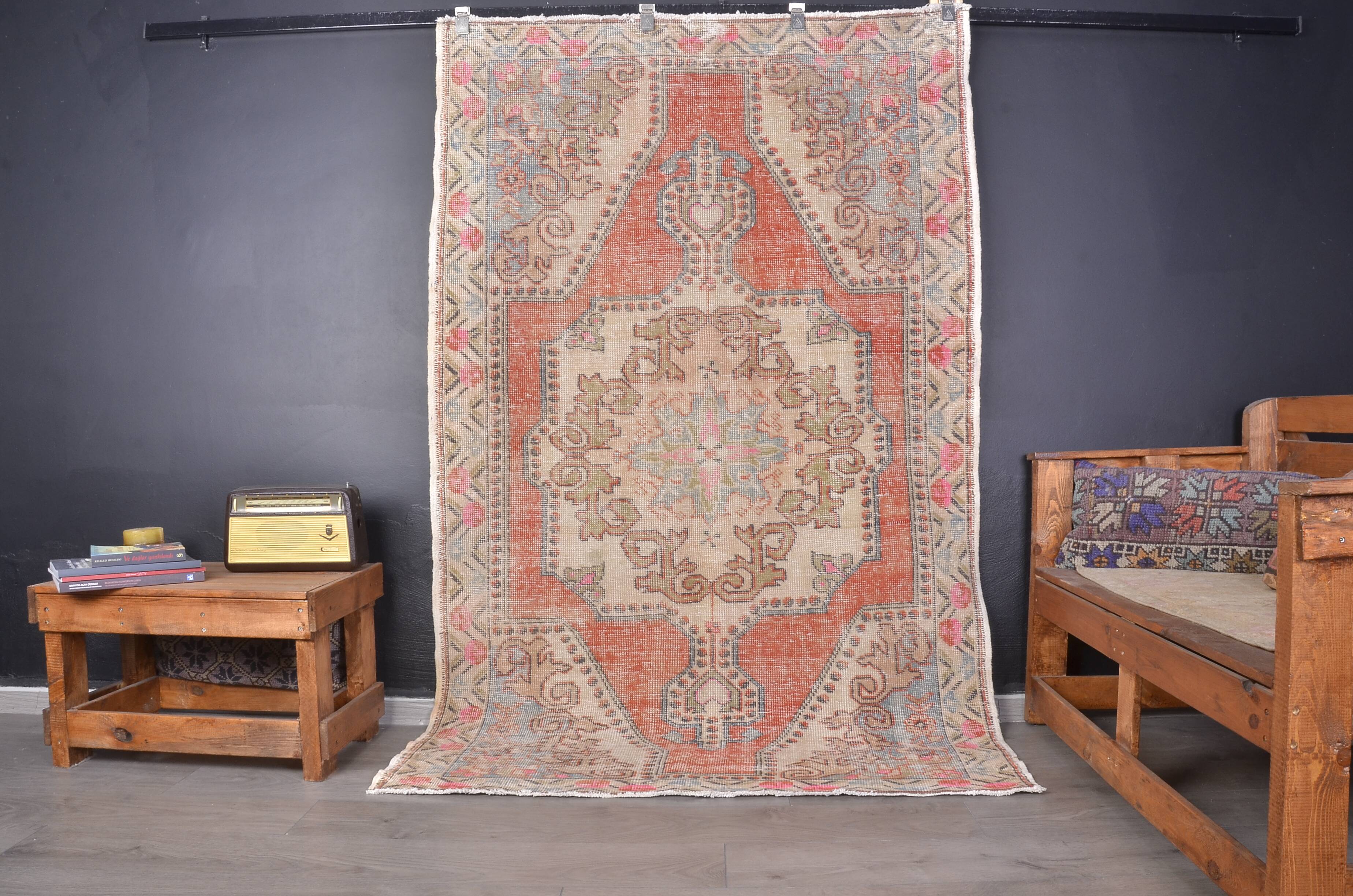 Oushak Vintage Ethnic Rug sku 800