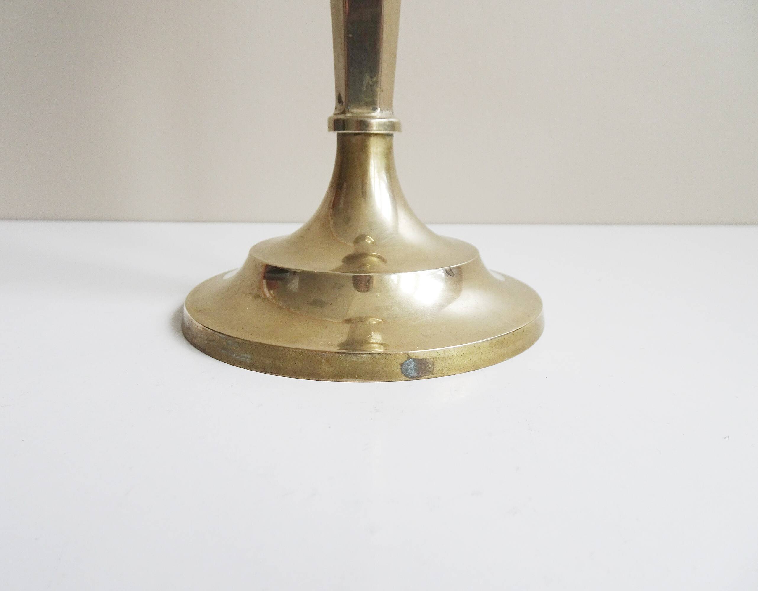 Brass candle holder
