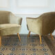 Danish Chair organic years 50/60 bronze