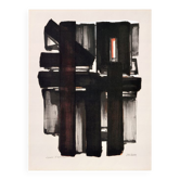 Lithographie Pierre Soulages
