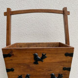 Wooden basket early XIX