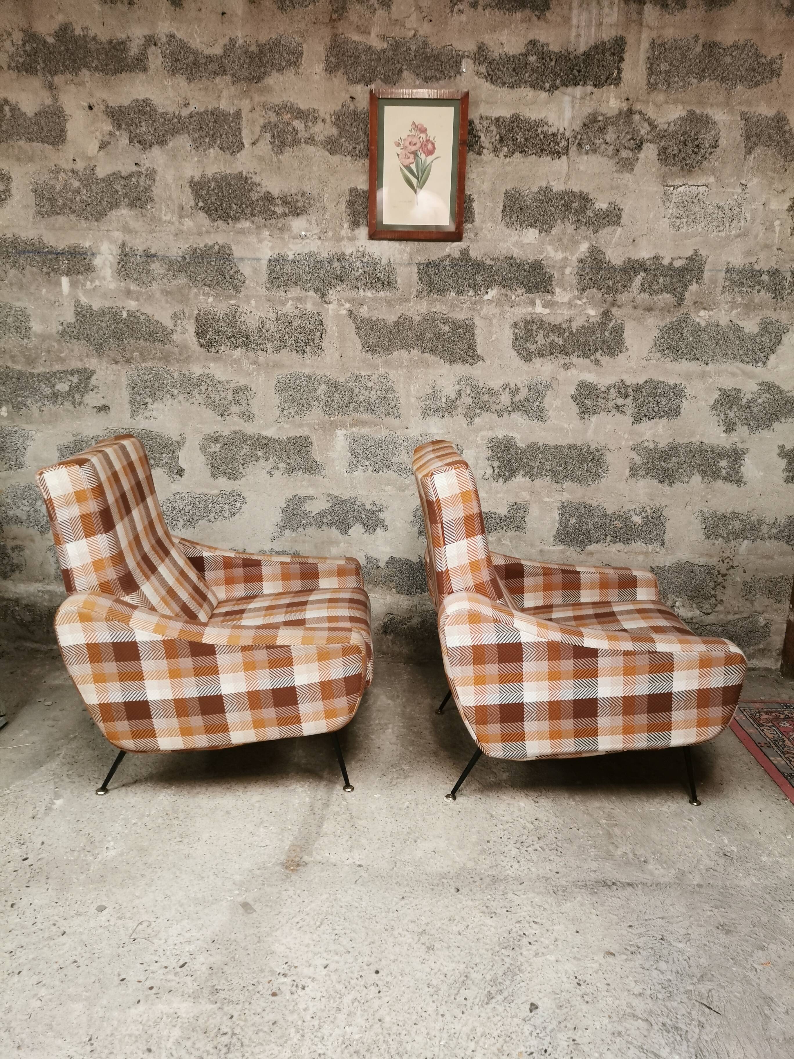 Pair of vintage armchairs