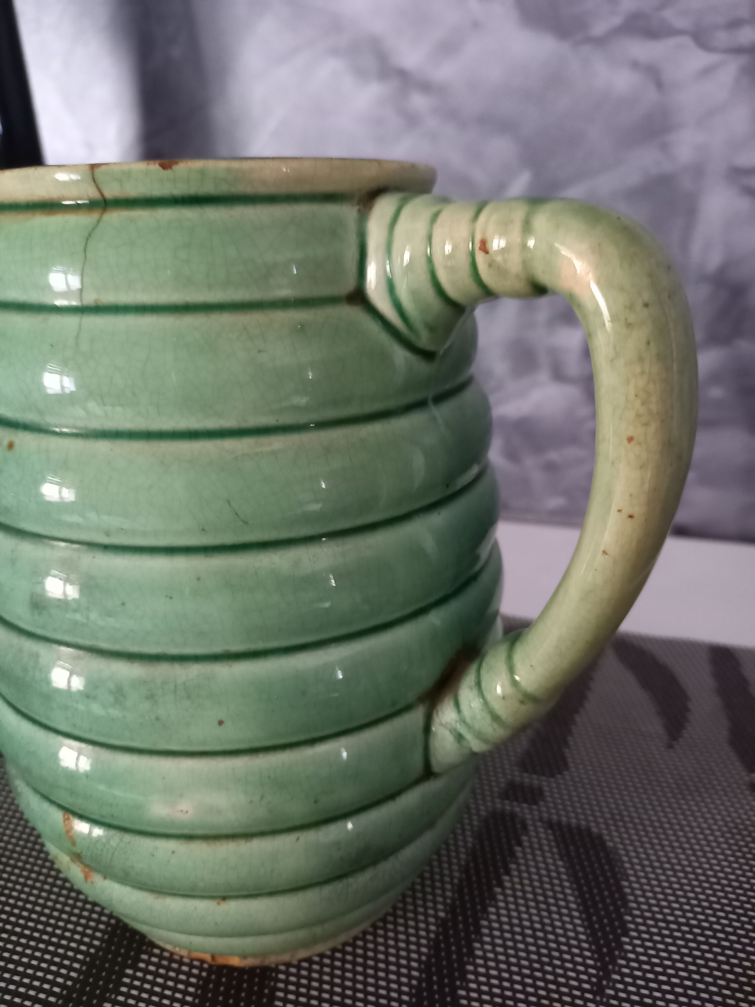 Ceramic pitcher