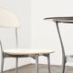 Enzo Mari Paire de Chaises Tonietta + Table Trevi pour Zanotta Italie 1985