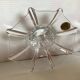 Pair of crystal candle holders RCR Italy