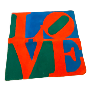 Tapis Love robert Indiana