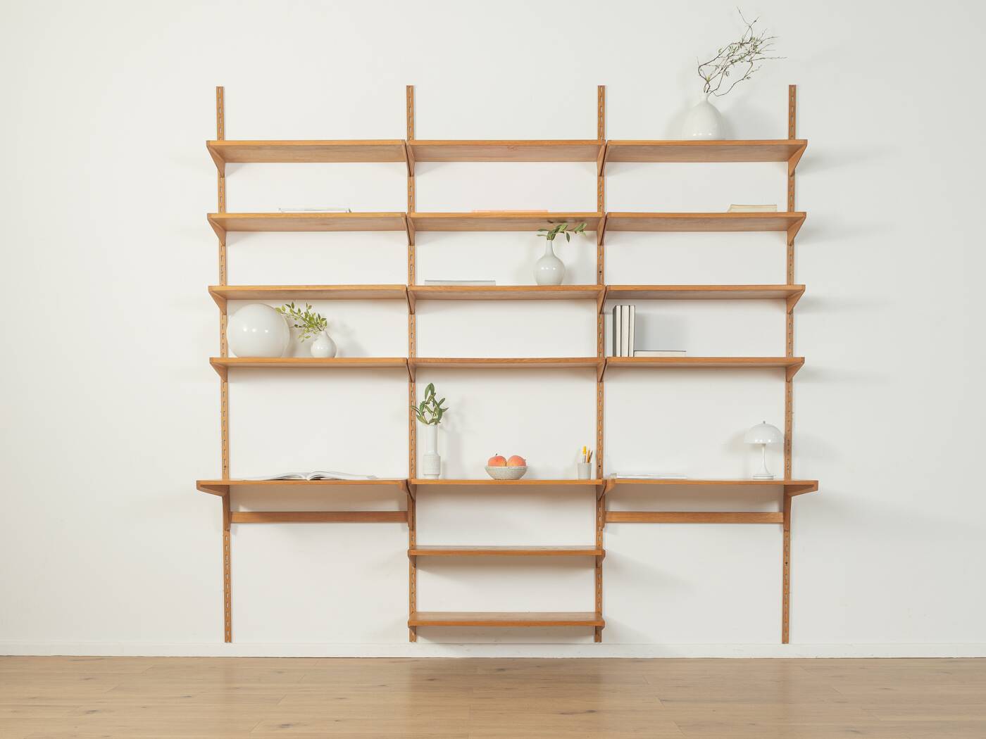 1960s wall shelf, Kai Kristiansen, FM Møbler