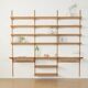 1960s wall shelf, Kai Kristiansen, FM Møbler