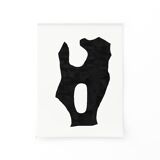 Black vase