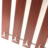 Large vintage coat rack / wall coat rack with mirror made in the 60s