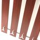 Large vintage coat rack / wall coat rack with mirror made in the 60s
