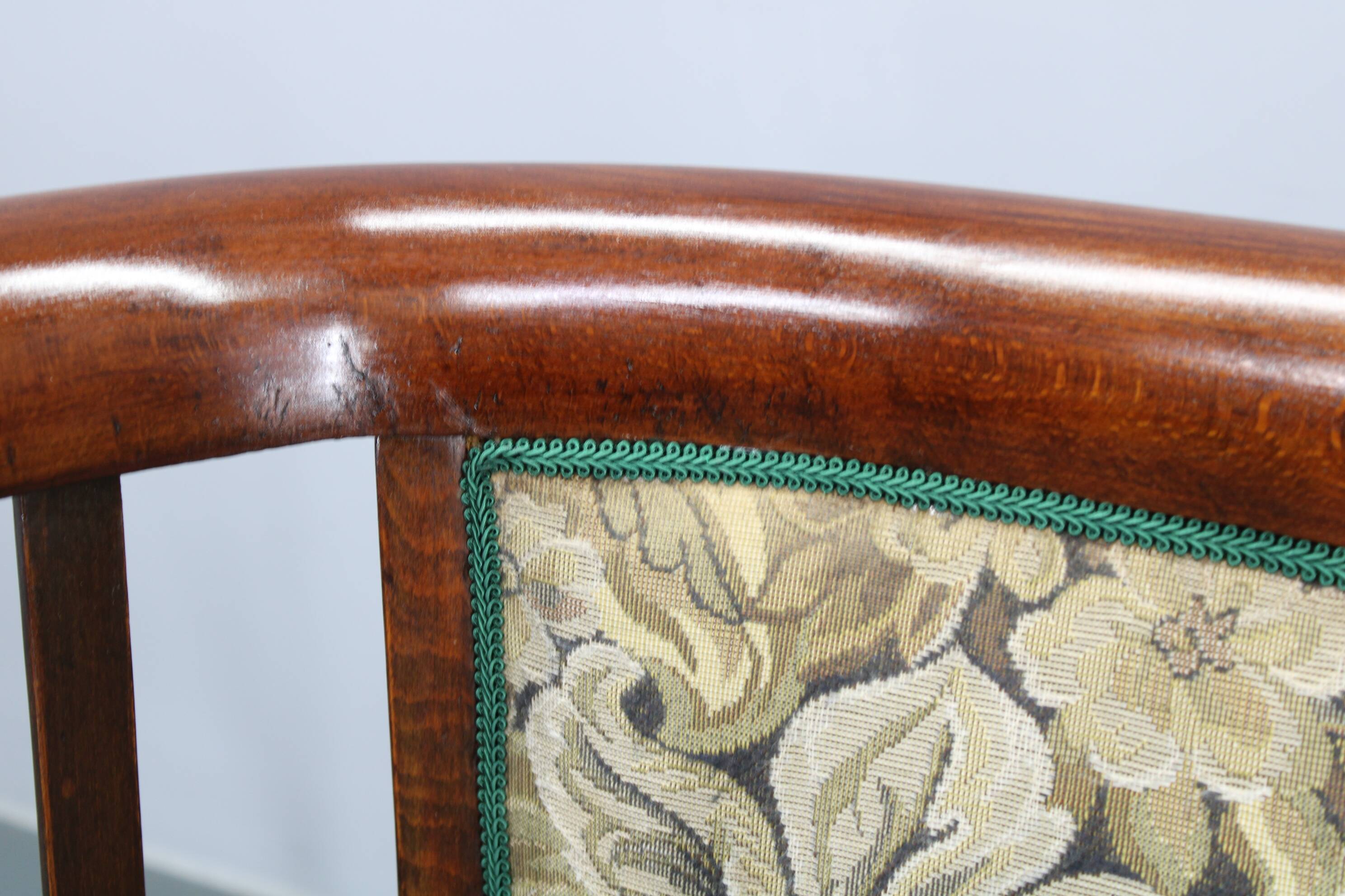 Josef Hoffmann Variation of Art Nouveau "Fledermaus" Sofa