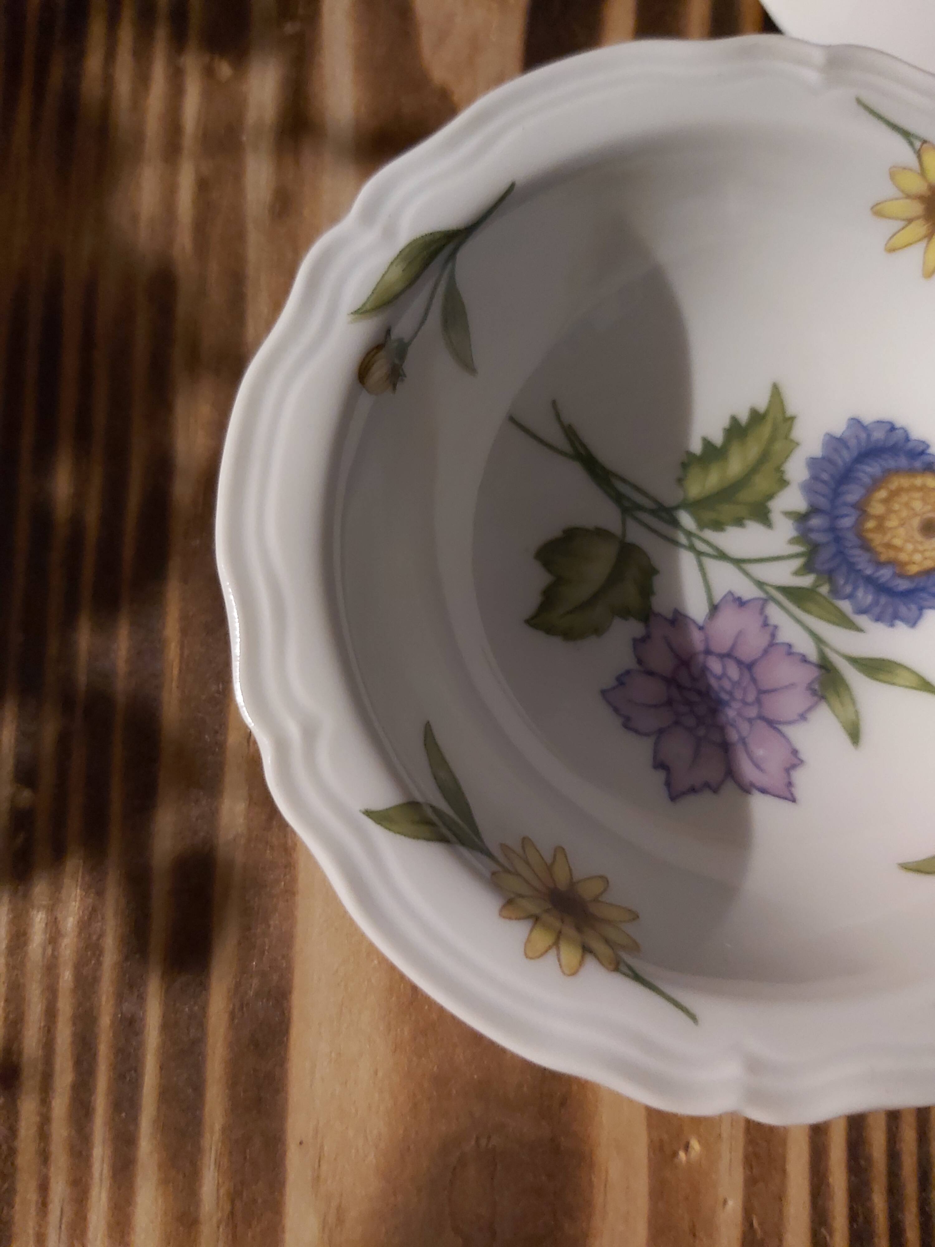 3 Limoges porcelain cups
