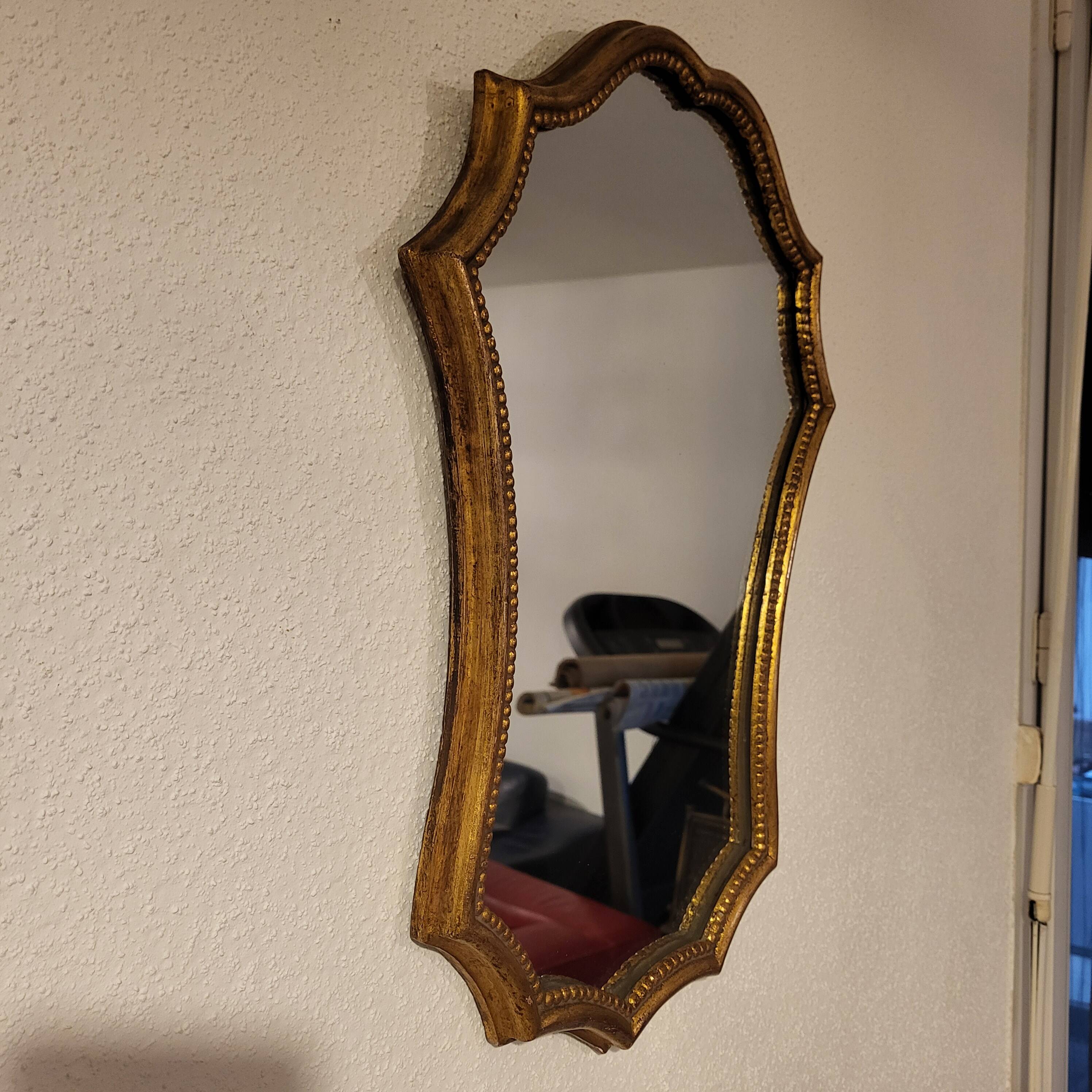 Large baroque mirror