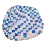 Pouf berbère bohemian fait main 60 X 60 X 25 CM
