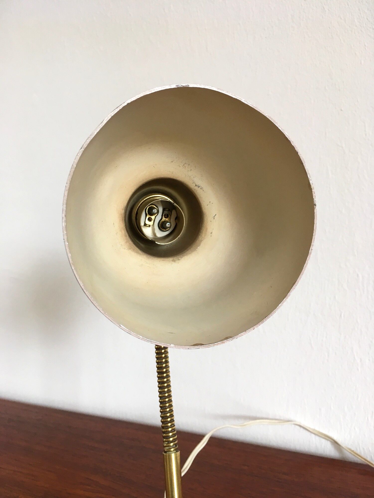 Aluminor wall sconce vintage 50s