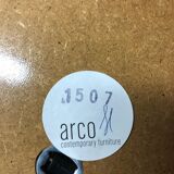 Arco wood and concrete round dining table