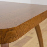 Vintage H-259 coffee table by Jindřich Halabala for Up Závody, Czechoslovakia, 1950s