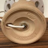 TERRACOTTA LAMP "SCANDINAVIAN DESIGN 1960."