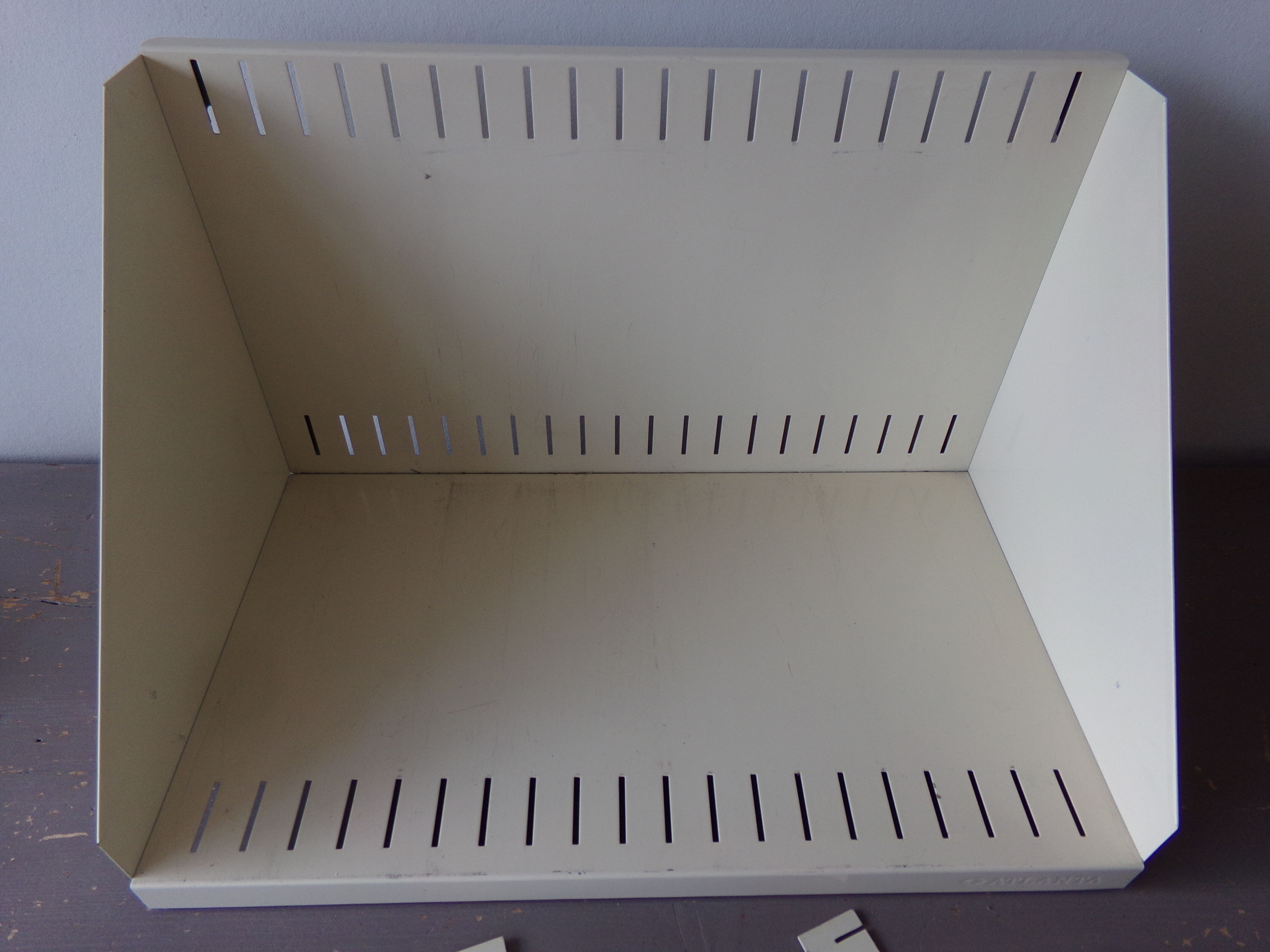 Metal shelf - atlanta office sorter