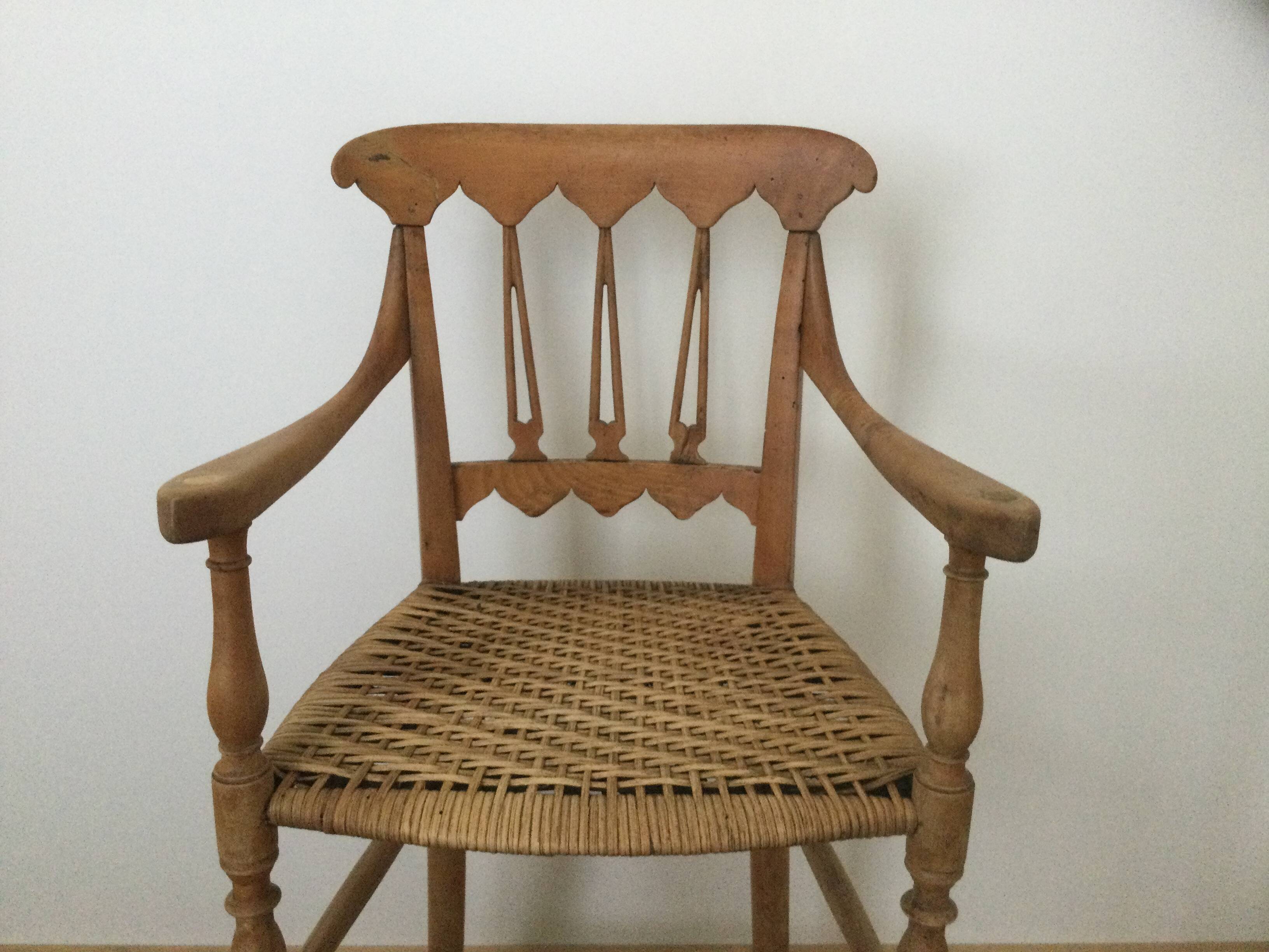 Antique high chair