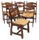 Set de 6 chaises par Guillerme et Chambron