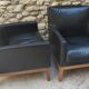 Pair of Impala armchairs