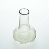 Blown glass soliflore vase by Claude Morin, Dieulefit circa 1975