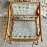 Cane armchair by Michel Ducaroy for SNA Roset - design 1950