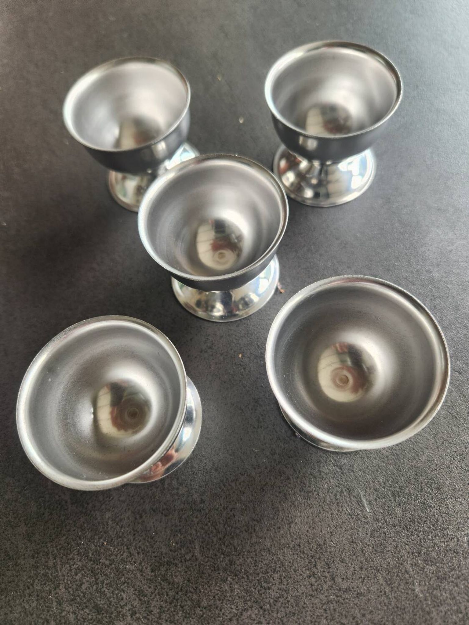 5 coquetiers Guy Degrenne