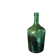 Green glass demijohn 2 L Viresa
