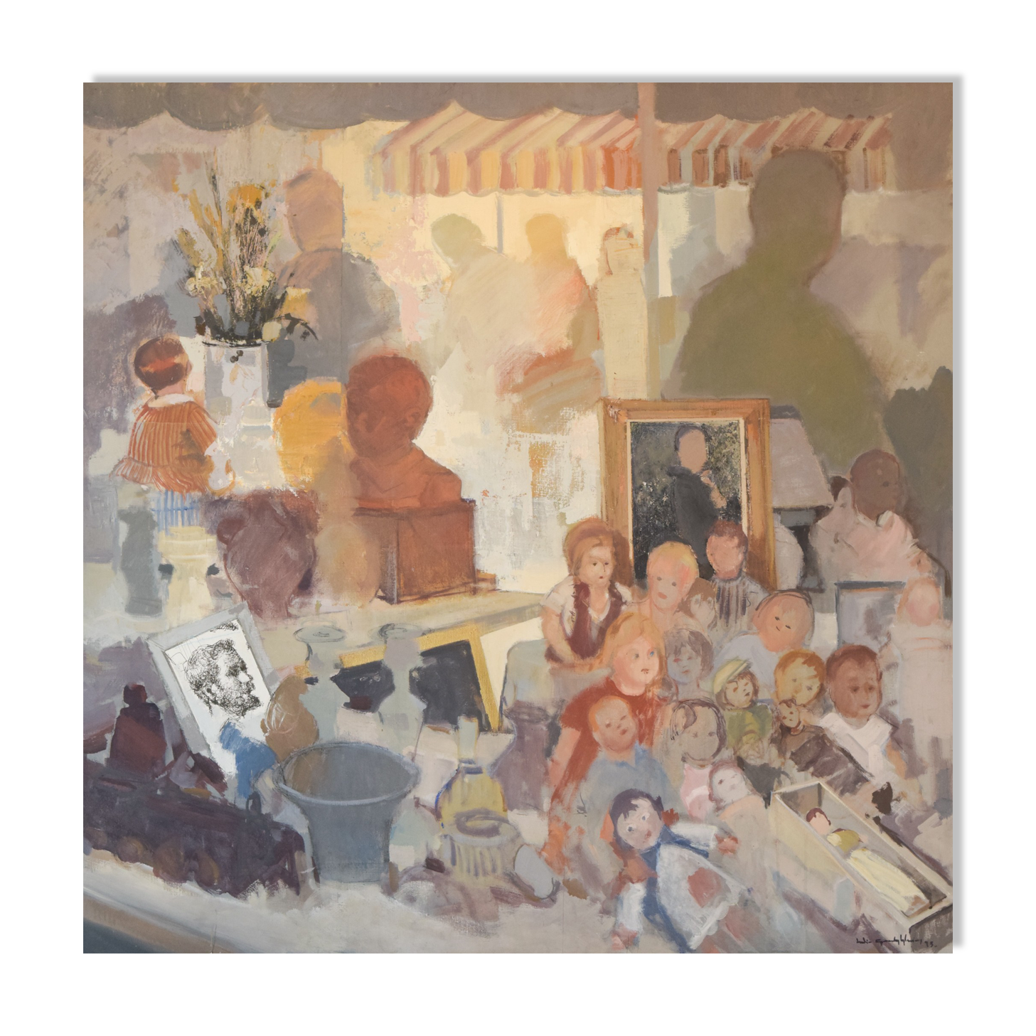 Antique Market by Julio Garcia Iglesias