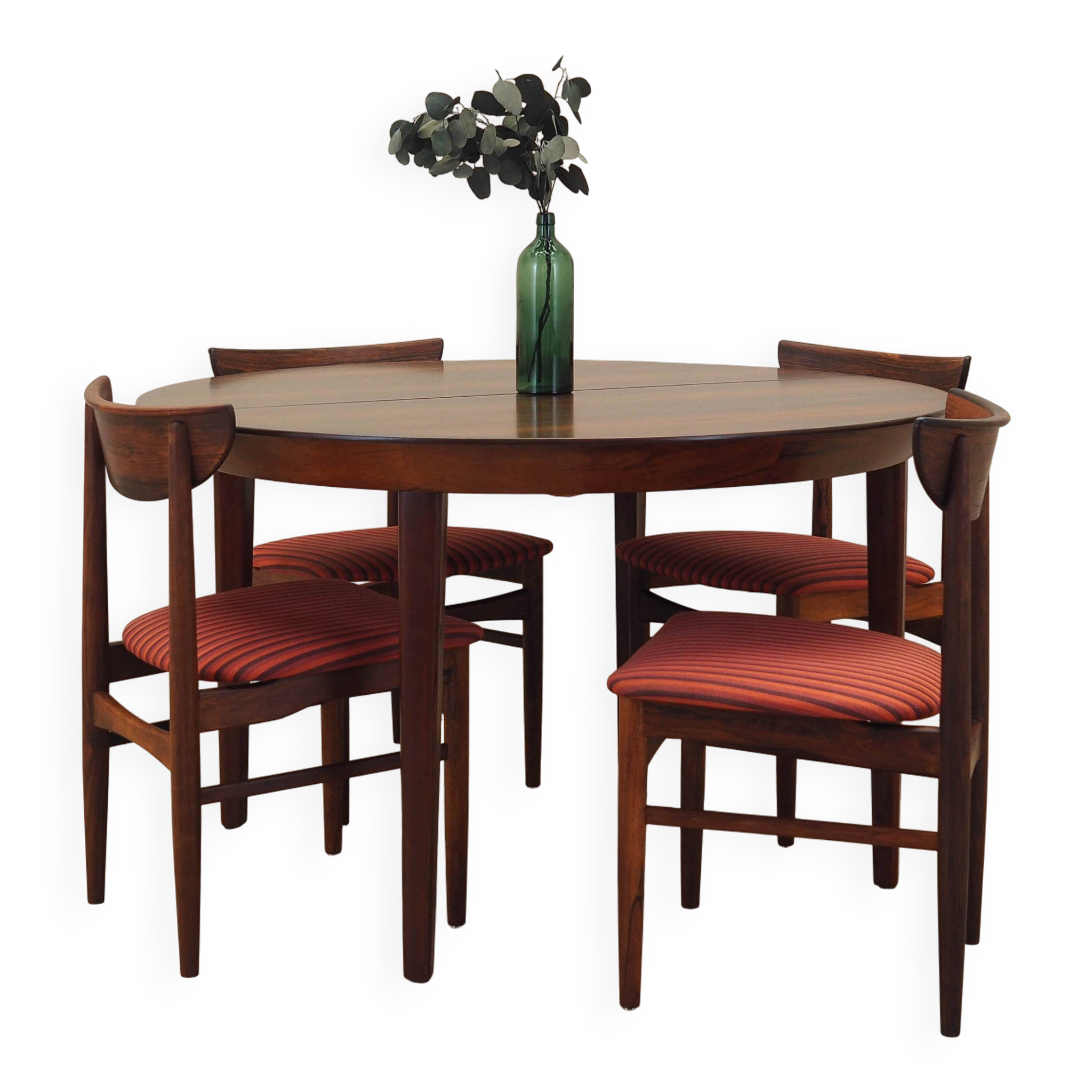 Set of six rosewood chairs, Danish design, 1970s,  Skovby Møbelfabrik
