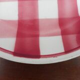 Lot of seven plates in earthenware