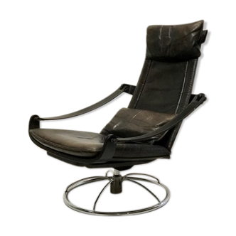Leather armchair
