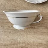 12-piece vintage coffee service from the Royal Limoges factory.