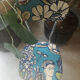 Refurbished formica vintage Chair Frida Kalho