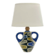 Ceramic lamp with patterns