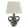 Ceramic lamp with patterns