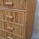 Rattan chest of drawers